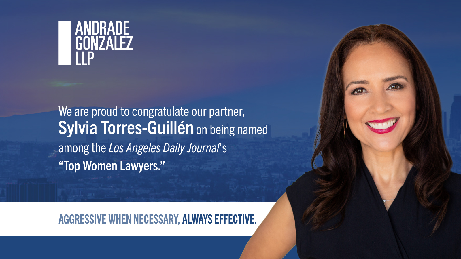 Sylvia Torres Guillén Named Among Los Angeles Daily Journals 2022 “top